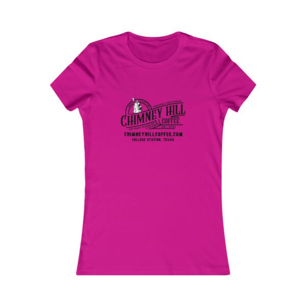 Chimney Hill Coffee Women’s Favorite Tee Apparel Fresh Roasted Coffee Delivery in College Station, TX