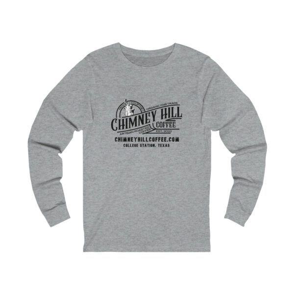 Chimney Hill Coffee Unisex Jersey Long Sleeve Tee Apparel Fresh Roasted Coffee Delivery in College Station, TX