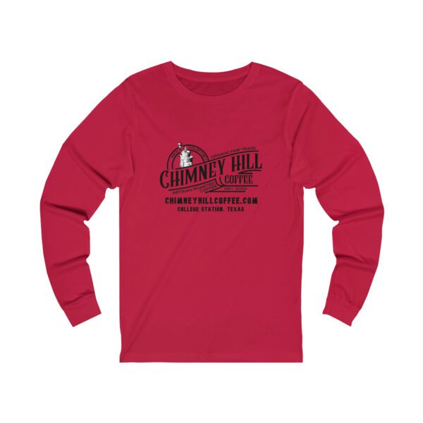 Chimney Hill Coffee Unisex Jersey Long Sleeve Tee Apparel Fresh Roasted Coffee Delivery in College Station, TX