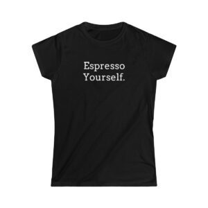 Women’s Softstyle Tee Chimney Hill Coffee Fresh Roasted Coffee Delivery in College Station, TX