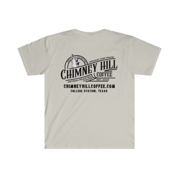 Unisex Softstyle T-Shirt Chimney Hill Coffee Fresh Roasted Coffee Delivery in College Station, TX