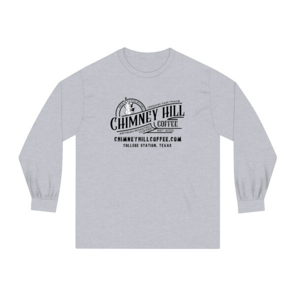 Chimney Hill Coffee Unisex Classic Long Sleeve T-Shirt Apparel Fresh Roasted Coffee Delivery in College Station, TX
