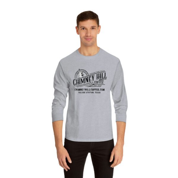 Chimney Hill Coffee Unisex Classic Long Sleeve T-Shirt Apparel Fresh Roasted Coffee Delivery in College Station, TX