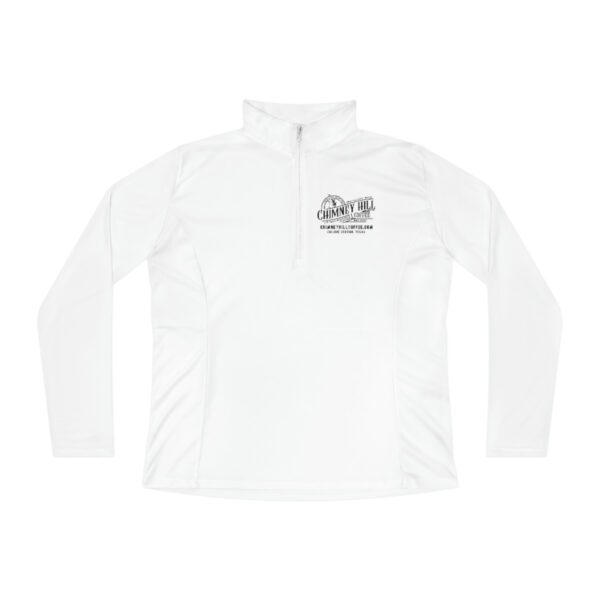 Chimney Hill Coffee Ladies Quarter-Zip Pullover Apparel Fresh Roasted Coffee Delivery in College Station, TX